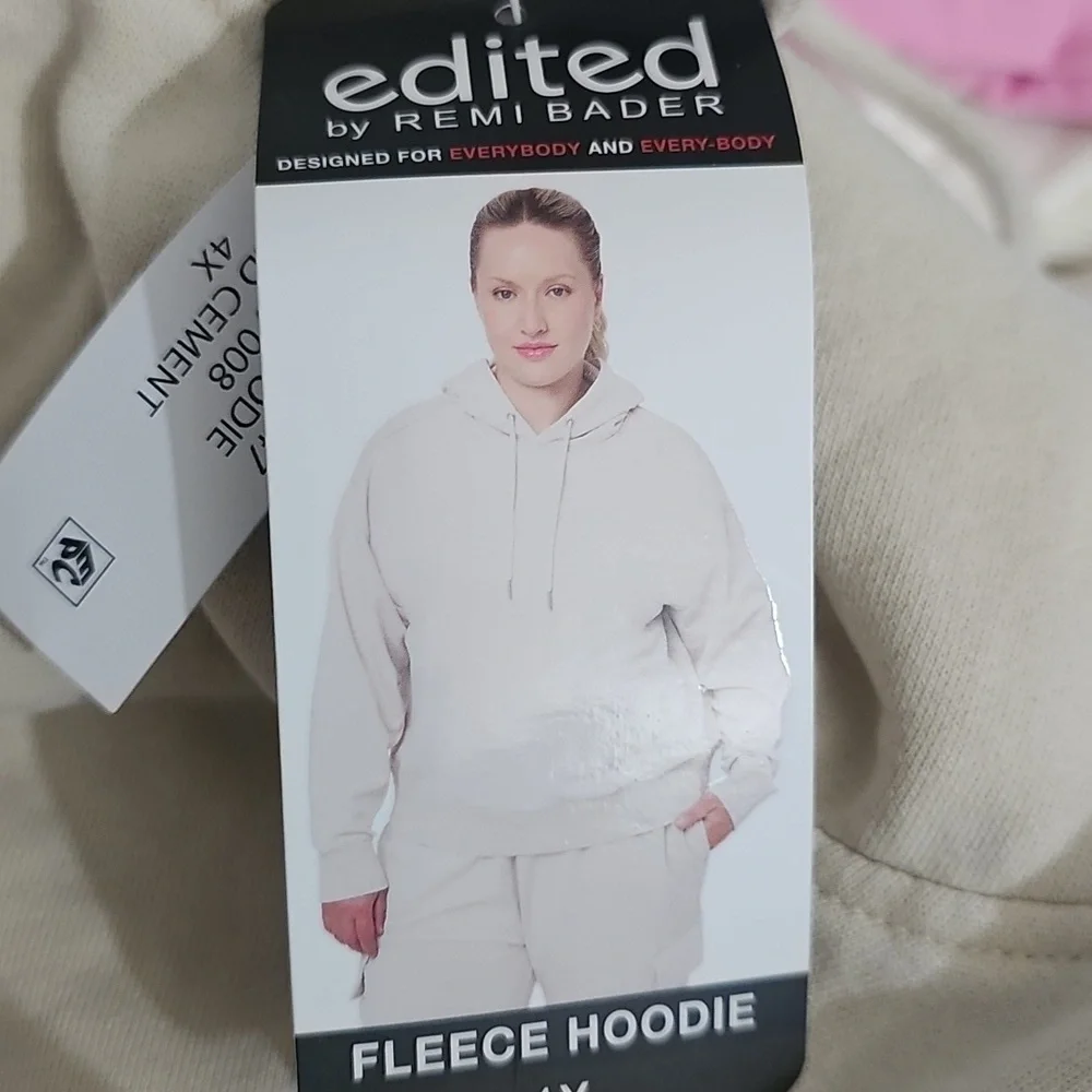 Edited by Remi Bader Women's Fleece Hoodie